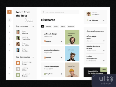 电子学习平台(E-learning platform)