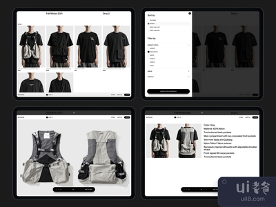 档案重塑｜电子商务重新设计概念(Archival Reinvent | E-commerce Redesign Concept)