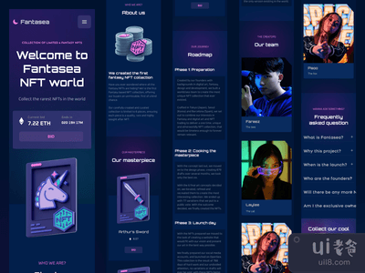 响应式NFT市场 镸(Responsive NFT Marketplace ?)