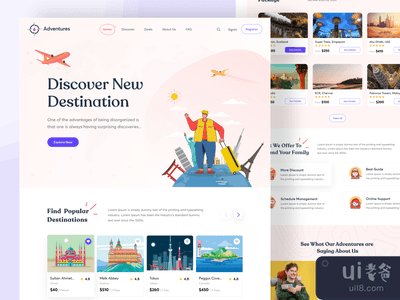 旅游网站(Travel Website)