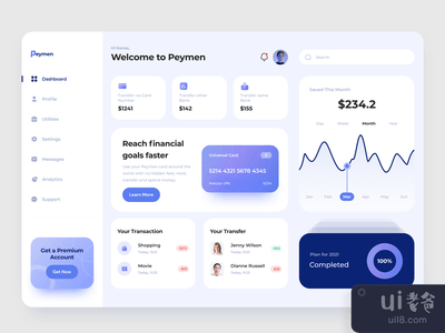 支付仪表板UI(Payment Dashboard UI)