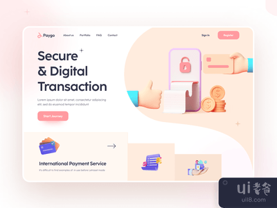 Paygo - 网站设计(Paygo - Website Design)