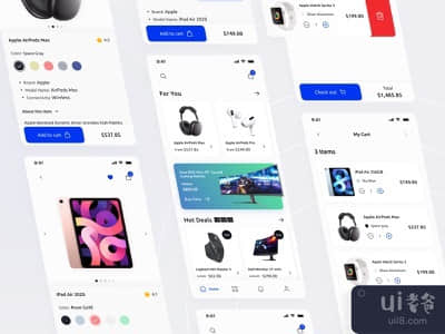 数码产品商店应用程序(Digital Product Store App)