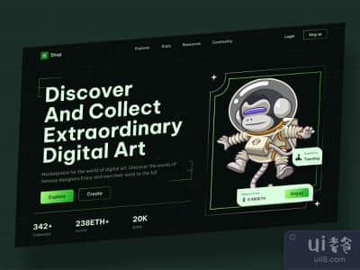 Shep | NFT登陆页(Shep | NFT Landing Page)