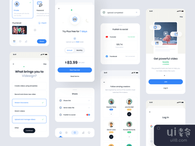 视频托管和共享应用程序(Video Hosting & Sharing App)