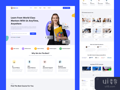 EduGuide - 教育网站(EduGuide - Educational Website)