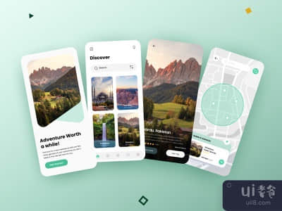 旅游应用设计(Tour App Design)