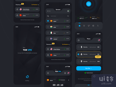 Tor Vpn (黑暗模式)(Tor Vpn (dark mode))