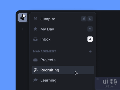侧边栏导航(Sidebar Navigation)