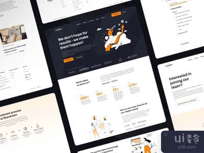为一家数字营销机构重新设计网站(Website redesign for a digital marketing agency)