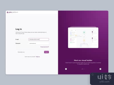 登录页面(Log in pages)