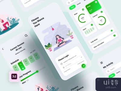 健身移动应用(Fitness Mobile Application)