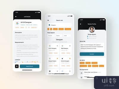Ngode - 工作搜索应用程序(Ngode - Job Finder App)