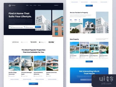 TrustHouse - 物业登陆页(TrustHouse - Property Landing Page)
