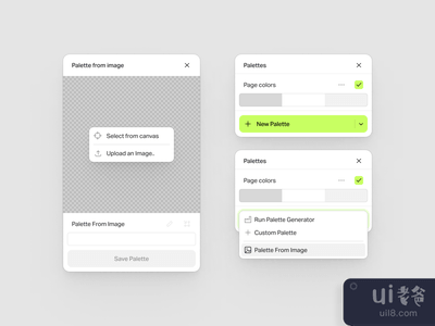 图片中的新调色板...浅色/深色 ?(New Palette From Image... Light / Dark ?)