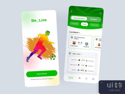 足球实时得分应用程序(Football Live Score App)