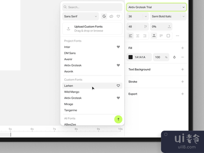 字体选择 ◆黑暗 ◇光明模式(Font Selection ◆Dark ◇ Light Mode)