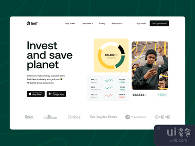 Leef | 投资平台网站(Leef | Investment Platform Website)