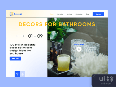 卫生间的装饰(Decors For Bathrooms)