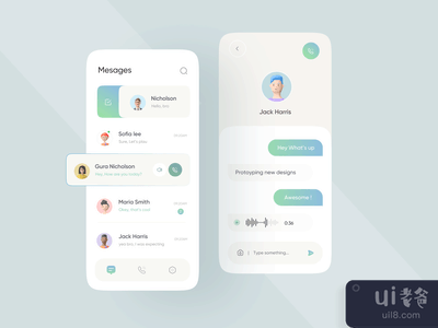 信息传递应用--移动应用(Messaging App - Mobile Application)