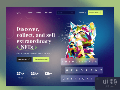 NFTs市场网站(NFTs Marketplace Website)