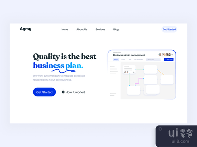 网页设计。Agymcoo Saas初创企业模板 [v3](Web Design: Agymcoo Saas Startup Template [v3])