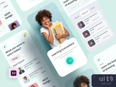 教育平台--移动应用程序(Educational Platform - Mobile App)