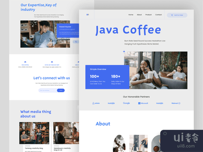 咖啡馆网站(Coffee Shop Website)