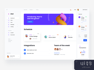 Uinel仪表板(Uinel Dashboard)