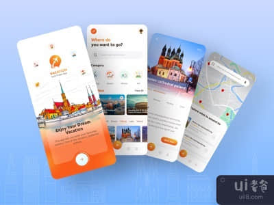 假期景点搜索移动应用程序(Vacation Spot Finder Mobile App)