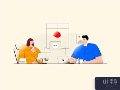 办公桌(Office Desk)