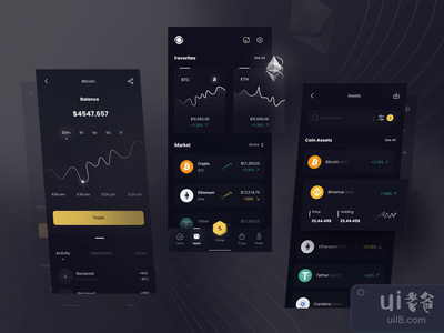 加密货币交易所钱包--黑暗版(Crypto Exchange Wallet - Dark Version)