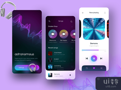简单的音乐播放器应用程序(Simple Music Player App)