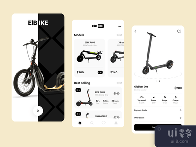 电动滑板车应用程序(Electro scooter app)