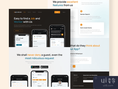 KerjaRodi.com - 应用程序工作者推广网站(KerjaRodi.com - App Worker promotion website)