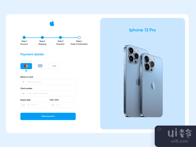 DailyUI02结账页面(DailyUI02 Checkout Page)