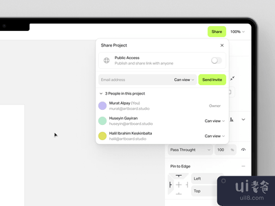 分享模式 ◆黑暗 ◇光明模式(Share Modal ◆Dark ◇ Light Mode)