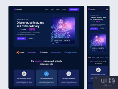 NFT登陆页(NFT Landing Page)