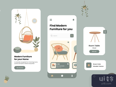 家具应用设计(Furniture App Design)
