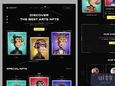 Nft登陆页(Nft landing page)