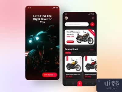 摩托车店移动应用程序(Motorcycle Shop Mobile App)