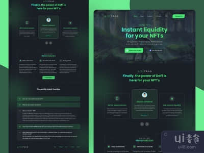 Defrag NFT登陆页(Defrag NFT Landing Page)