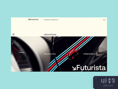 阿莫斯汽车公司--布局网格的探索#6(Automobili Amos - Layout Grid Explorations #6)