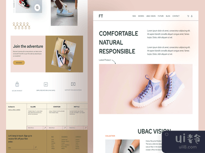 电子商务着陆页(E-Commerce Landing Page)