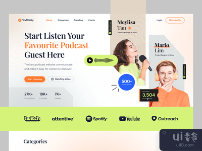 Vodcasty - 英雄形象概念探索(Vodcasty - Hero Image Concept Exploration)