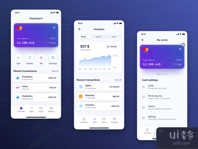 金融应用程序 - 移动应用程序(Finacial App - Mobile App)
