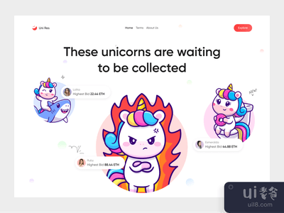 Uni Res - NFT Hero Section ?(Uni Res - NFT Hero Section ?)