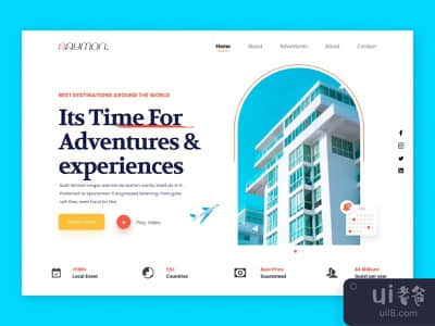 度假村预订网站(Resort booking web ui?)