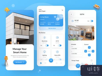 智能家居应用(Smart Home App)
