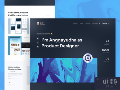 个人投资组合网站 - 探索 ?(Personal Portfolio Site - Exploration ?)